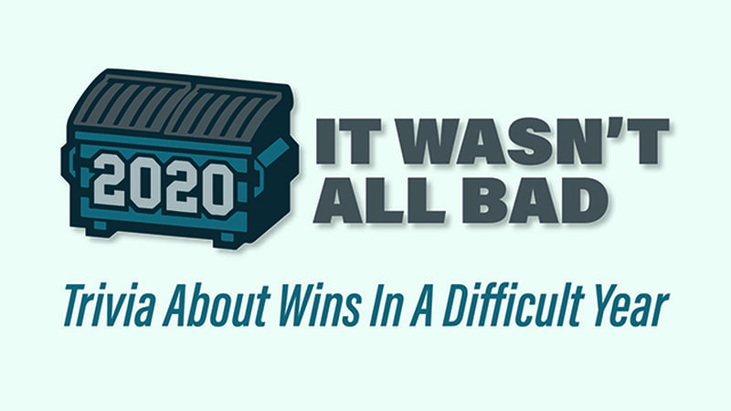 2020 - It Wasn't All Bad